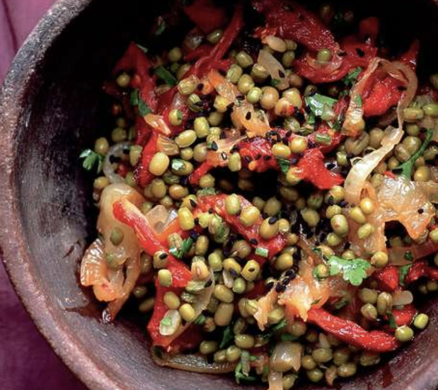 Mung Bean recipes with onions