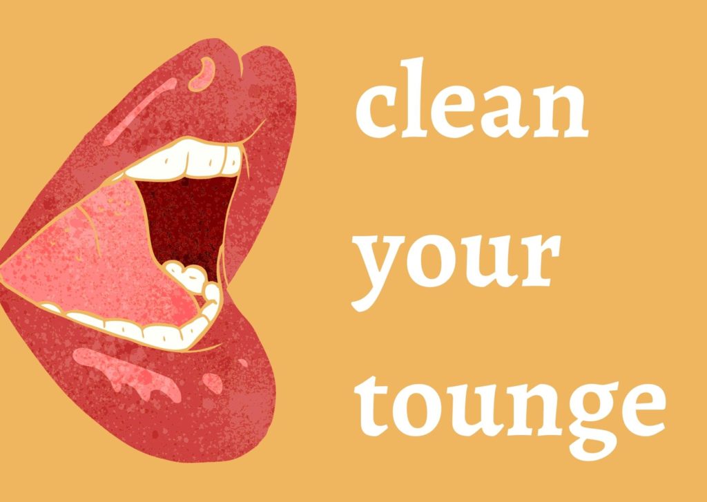 Ayurveda morning routine cleaning tongue